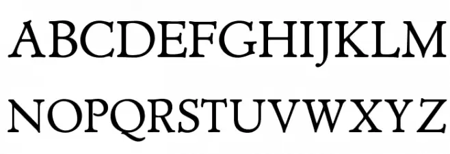OPTIAdministerBookAd Schriftart Groß