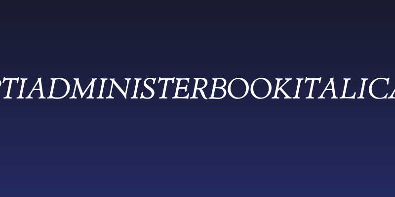 OPTIAdministerBookItalicAd Social Header