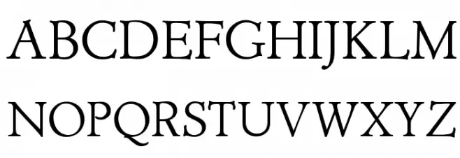 OPTIAdministerLightAd Шрифта ВЕРХНИЙ