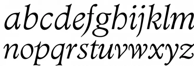 OPTIAdministerLightItalic Fuentes MINÚSCULAS