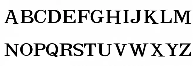 OPTIAdrift Шрифта ВЕРХНИЙ