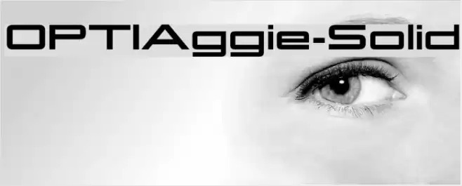 OPTIAggie-Solid Font examples