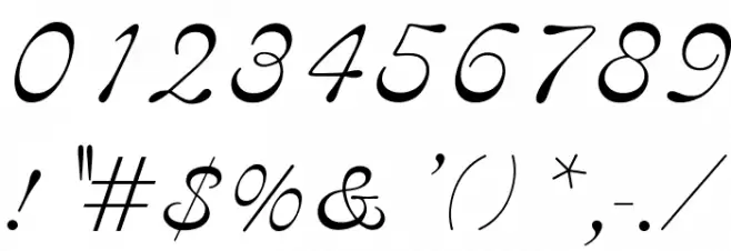 OPTIAjax Font OTHER CHARS