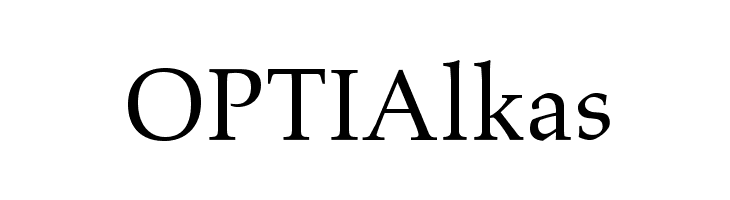 OPTIAlkas Font