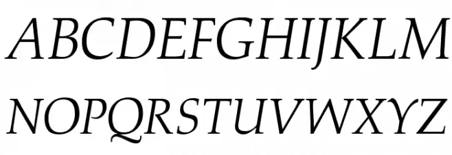 OPTIAlkasA-Italic Font Litere mari