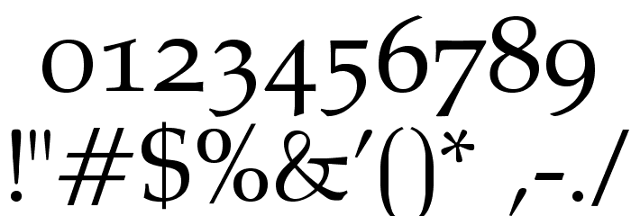 OPTIAlkasA Font OTHER CHARS