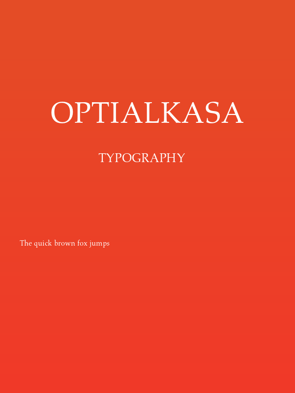 OPTIAlkasA Poster