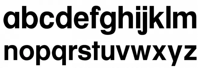 OPTIAlpineBold-Primer Schriftart Kleinbuchstaben