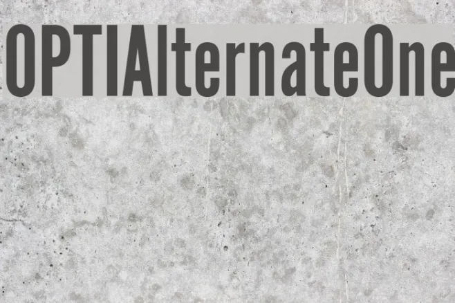OPTIAlternateOne Example 3