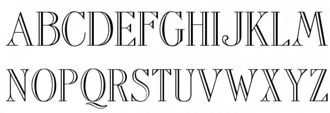 OPTIAmadeus-Open Schriftart Groß