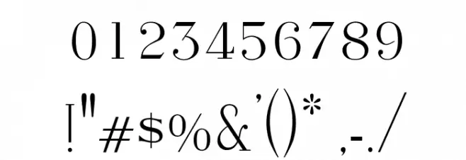 OPTIAmadeus-Solid Font OTHER CHARS