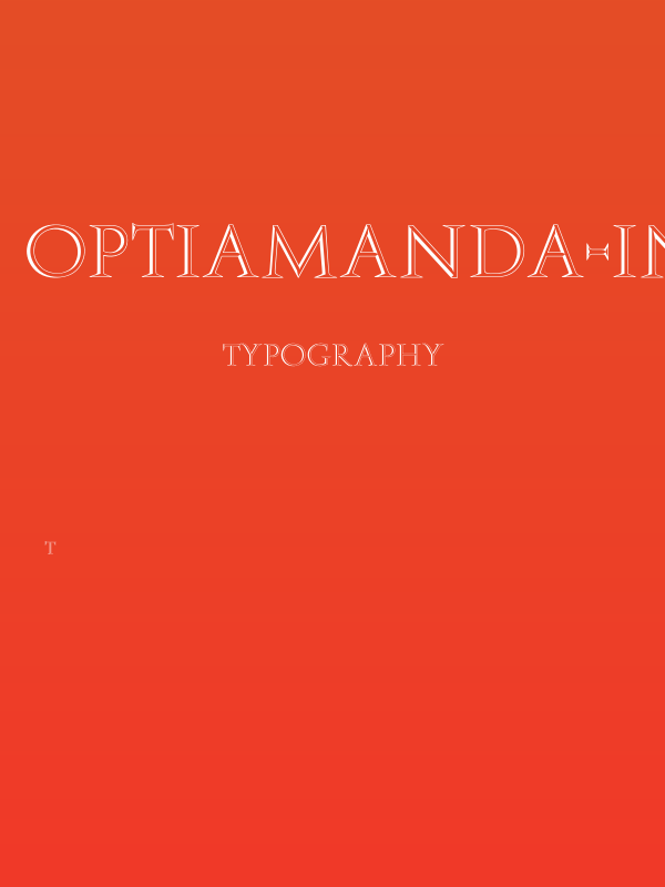 OPTIAmanda-Inline Poster