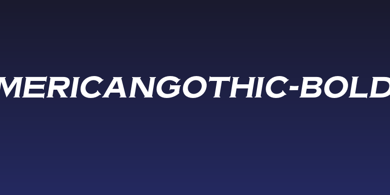 OPTIAmericanGothic-BoldItalic Social Header