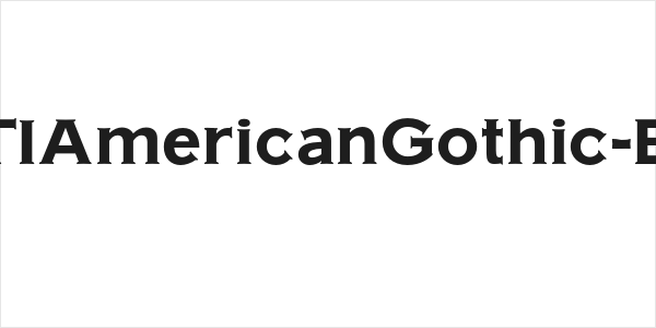 OPTIAmericanGothic-Bold Logo