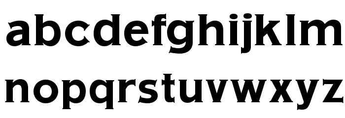 OPTIAmericanGothic-Bold Font LOWERCASE