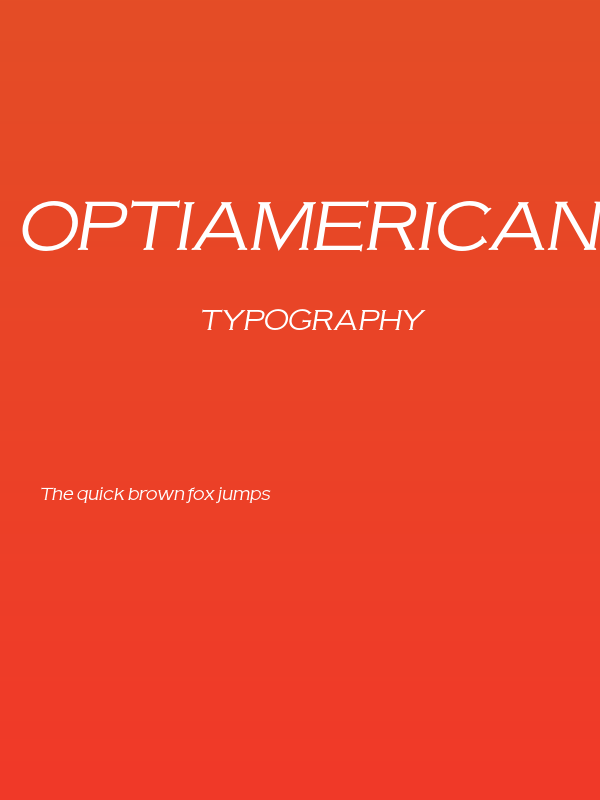OPTIAmericanGothic-LightItalic Poster