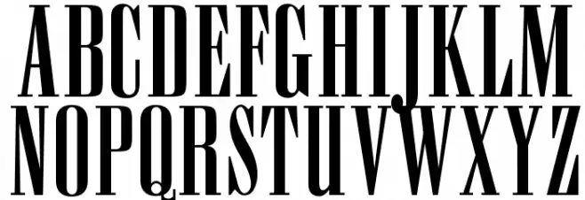 OPTIAmvet Schriftart Groß