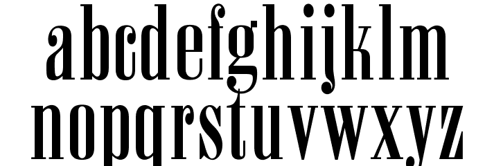 OPTIAmvet Font LOWERCASE
