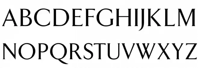 OPTIAmway フォント 大文字