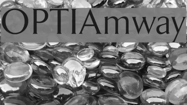 OPTIAmway Font examples