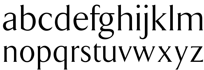 OPTIAmway Font LOWERCASE