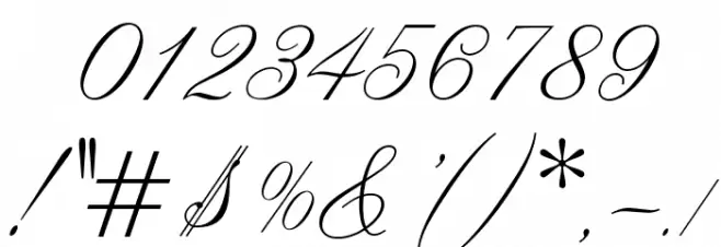 OPTIAries Font OTHER CHARS