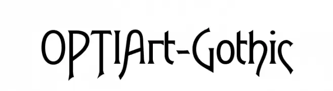 OPTIArt-Gothic  Fuentes Gratis Descargar