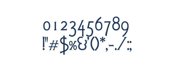 OPTIArt-Gothic Other Characters