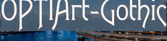 OPTIArt-Gothic Example 2