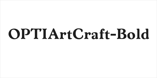 OPTIArtCraft-Bold Logo
