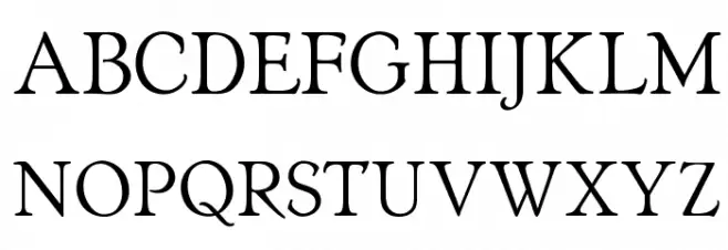 OPTIArtcraft-LightC Caratteri MAIUSCOLE