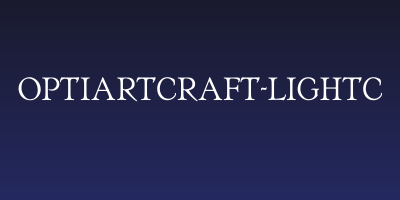 OPTIArtcraft-LightC Social Header