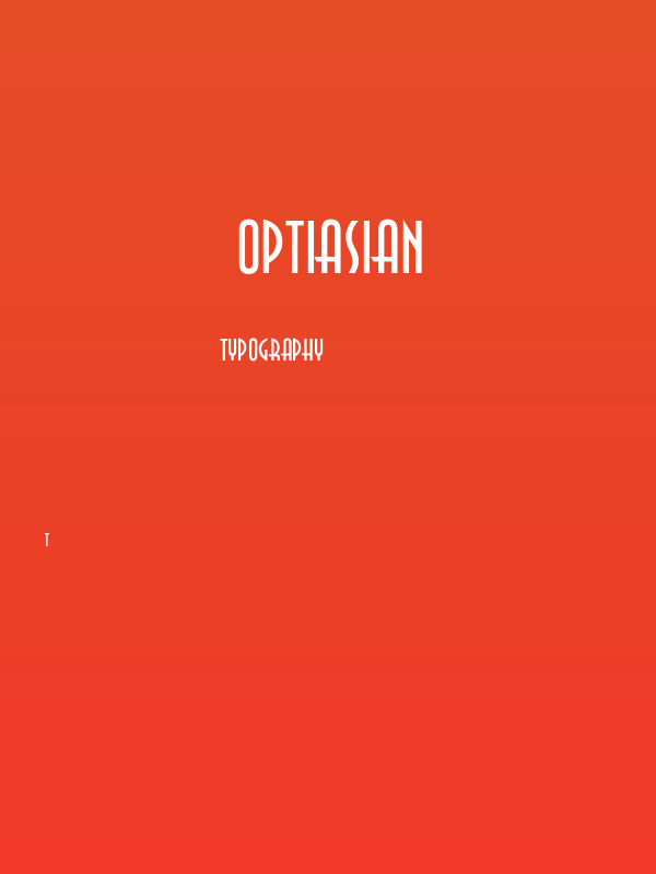 OPTIAsian Poster