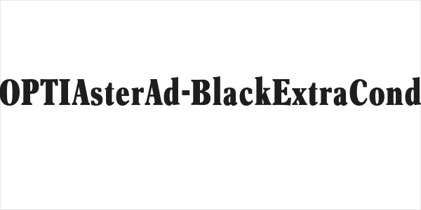 OPTIAsterAd-BlackExtraCond Logo