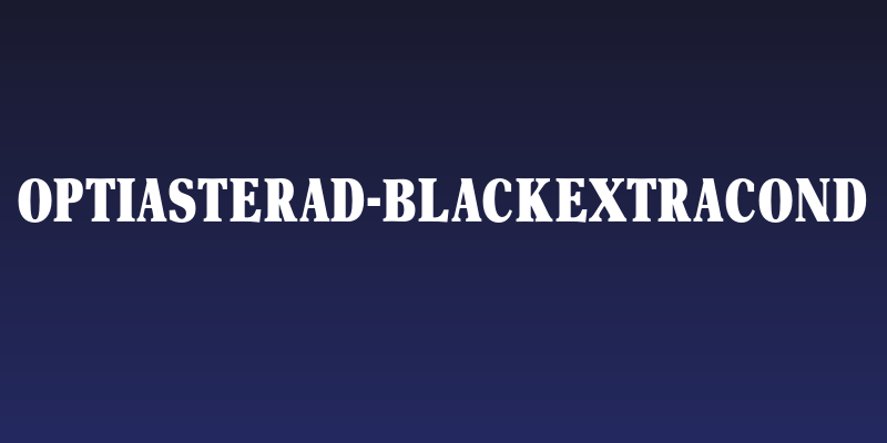 OPTIAsterAd-BlackExtraCond Social Header