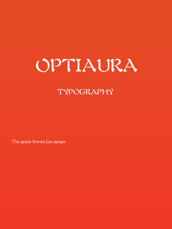 OPTIAura Poster