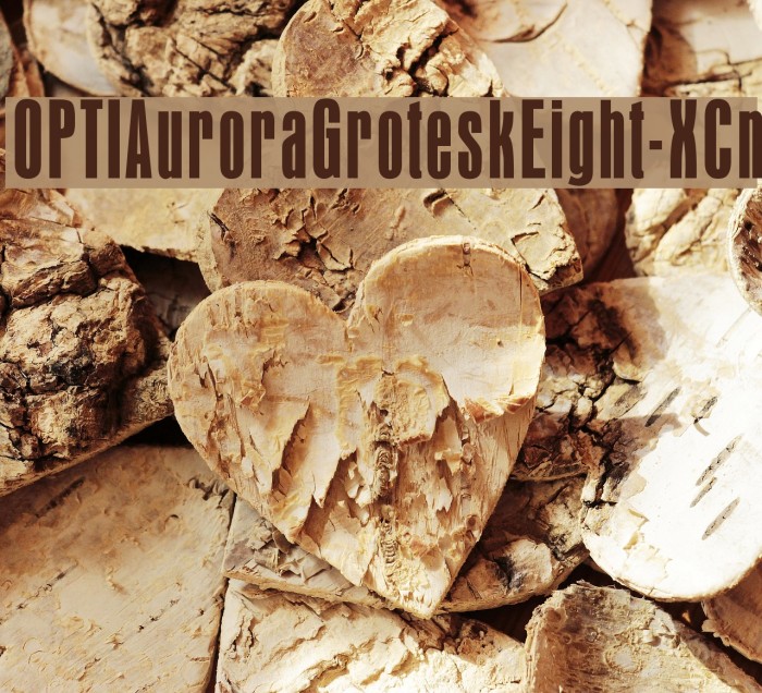 OPTIAuroraGroteskEight-XCn Font examples