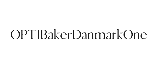 OPTIBakerDanmarkOne Logo