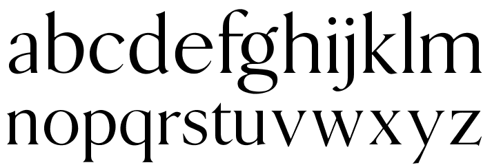 OPTIBakerDanmarkOne Font LOWERCASE