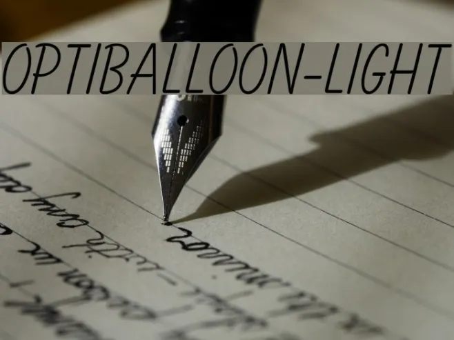 OPTIBalloon-Light Example 2