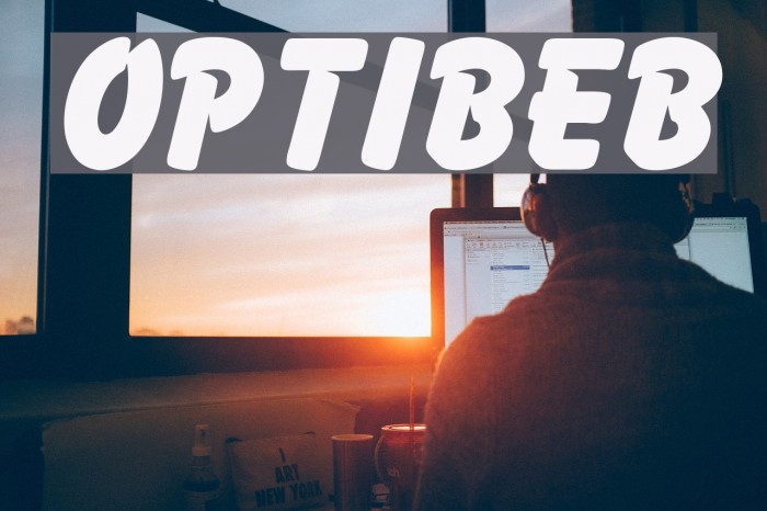 OPTIBalloonExtraBold Font examples