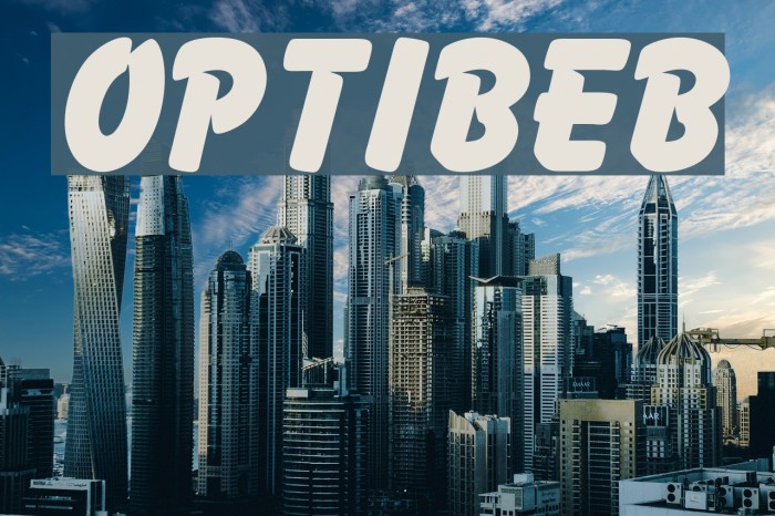 OPTIBalloonExtraBold Font examples