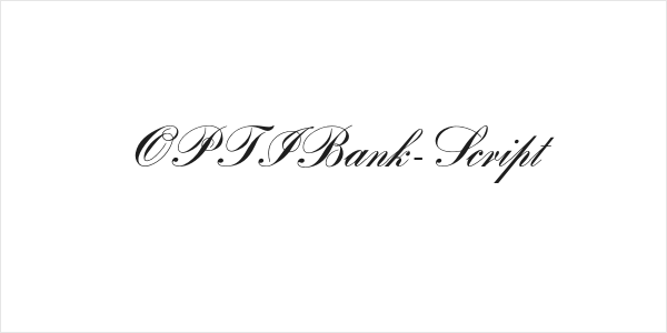 OPTIBank-Script Logo