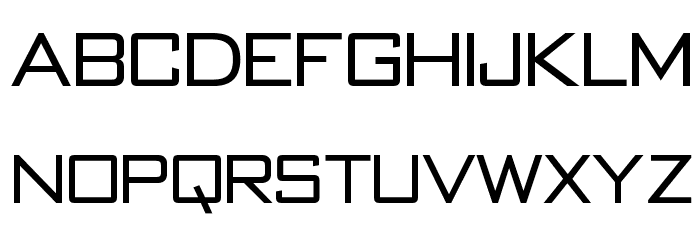 OPTIBankGothic-Light Font LOWERCASE