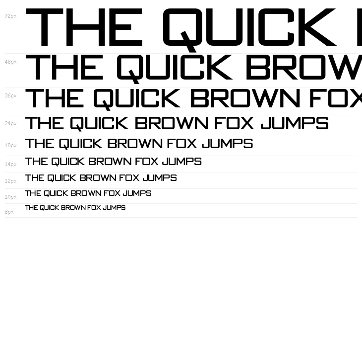 OPTIBankGothic-Medium Waterfall