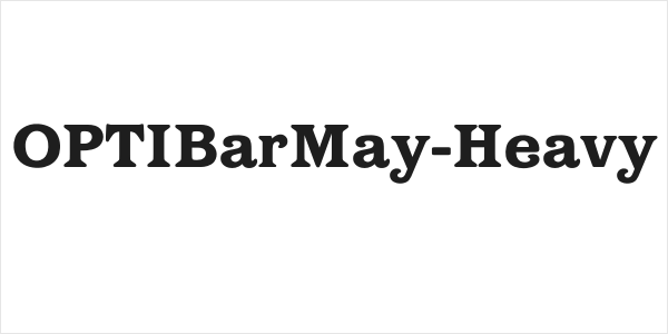 OPTIBarMay-Heavy Logo