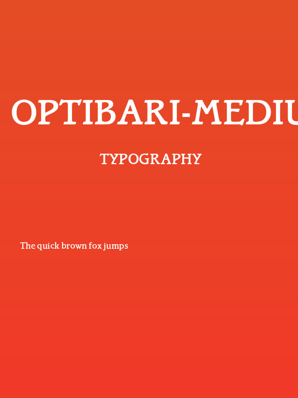 OPTIBari-Medium Poster