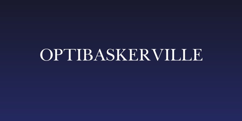OPTIBaskerVille Social Header