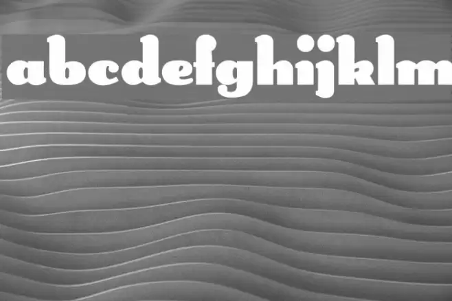 OPTIBeaver Font examples