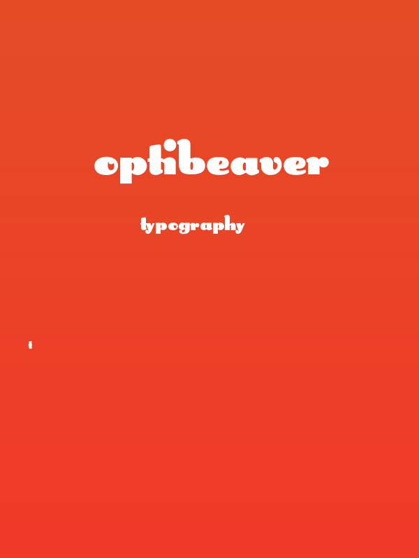 OPTIBeaver Poster